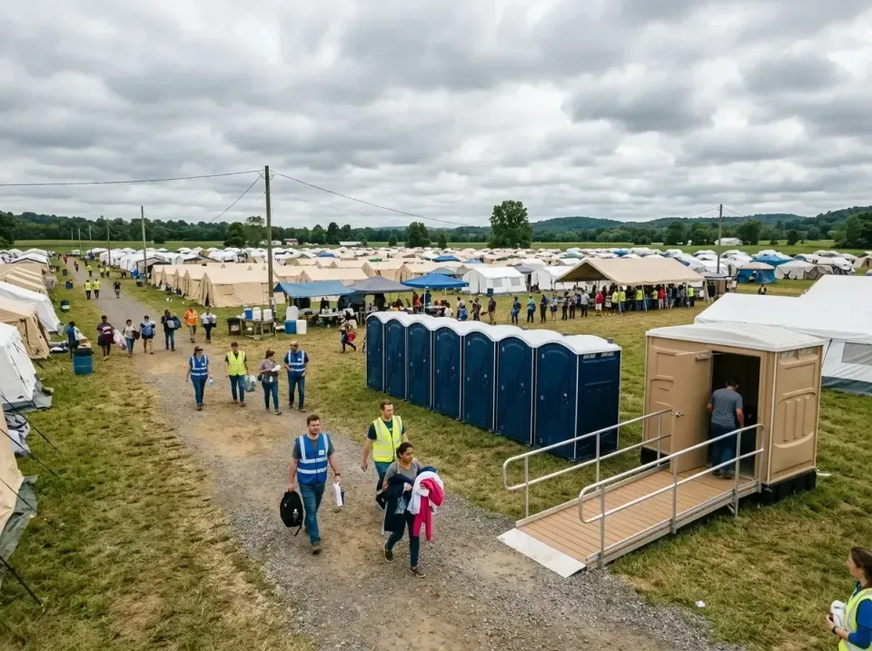 disaster-relief-camp-restrooms-010 — frequently asked questions, Dumpster & Portable Bathrooms Rental in Northwood, OH